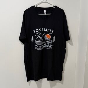 Black Yosemite National Park T-Shirt